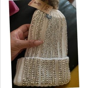 Rhinestone winter hat